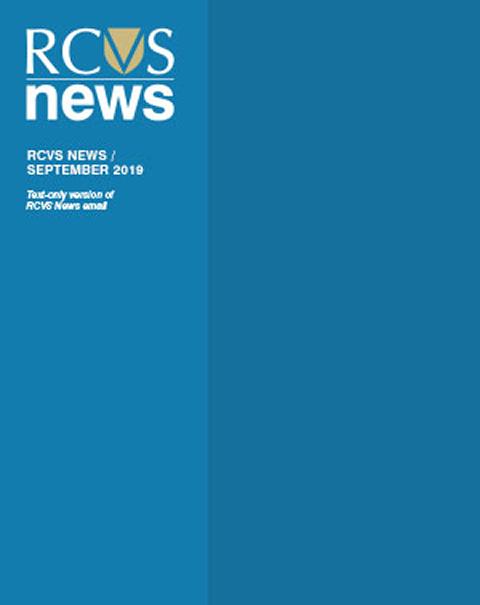 RCVS News (September 2019)