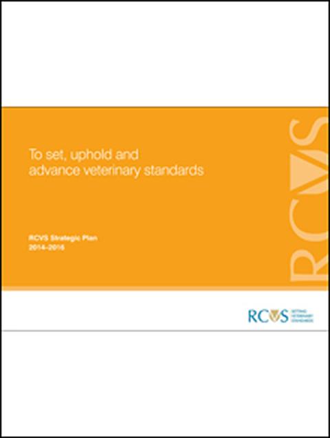 RCVS Strategic Plan (2014 - 2016)