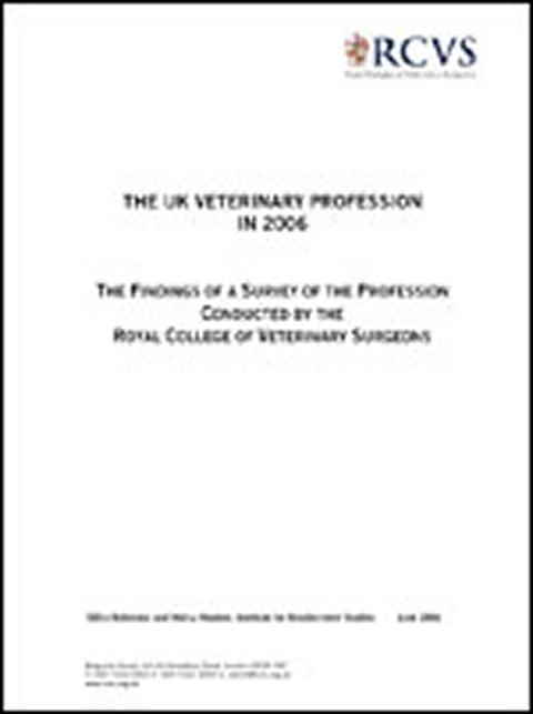 RCVS Survey of the Professions (2006)
