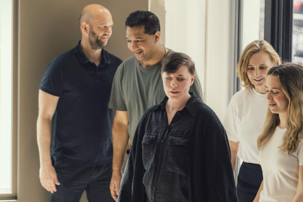 A group of RCVS employees at our Hardwick Street offices