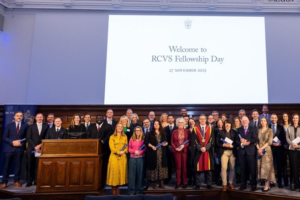 Fellows at the 2025 RCVS Fellowship Day